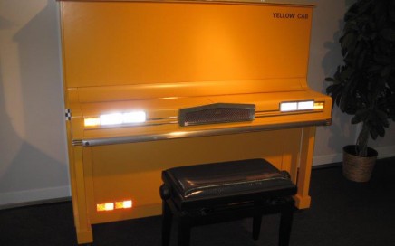 Design-Klavier New York Yellow Cab